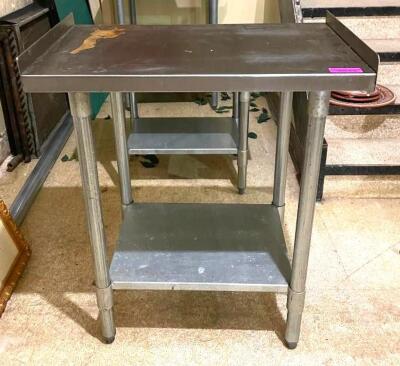 30" X 18" X 36" STAINLESS PREP TABLE