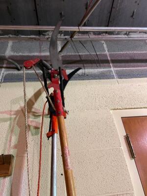 (2) LONG HANDLE TREE TRIMMERS.