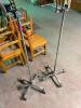 (2) ROLL ABOUT MANNEQUIN STANDS