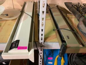 (2) 36" BASE BOARD ELECTRIC HEATERS.