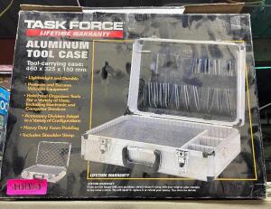 TASK FORCE ALUMINUM TOOL CASE - NEW IN BOX