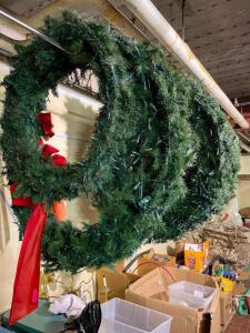 (4) 60" CHRISTMAS WREATHS