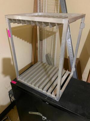 24" X 24" ALUMINUM DUNNAGE RACK STAND