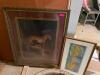 (2) ASSORTED FRAMED PRINTS. - BIG CATS AND PASTEL - 3