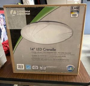 14" LED CRENELLE