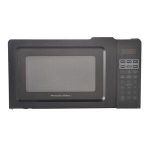 DESCRIPTION: (1) DIGITAL MICROWAVE BRAND/MODEL: PROCTOR SILEX/PS-P70T20AL-V1B INFORMATION: BLACK/CAPACITY: 0.7 CU-FT/700 WATT RETAIL$: 46.00 SIZE: 17.