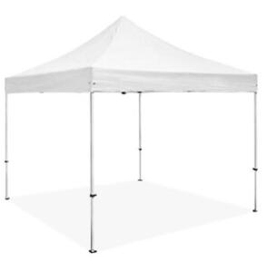 DESCRIPTION: (1) EZ-POP CANOPY BRAND/MODEL: IMPACT TENT/040110001 INFORMATION: WHITE/5-ADJUSTMENTS RETAIL$: 229.00 SIZE: 10' X 10' QTY: 1