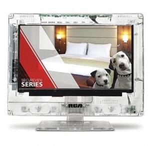 DESCRIPTION: (1) STANDARD HDTV BRAND/MODEL: RCA/J13SE821 INFORMATION: 1-HDMI INPUTS/HDTV RESOLUTION: 1080 RETAIL$: 204.00 SIZE: 14-3/8"W X 12-1/8"H X2