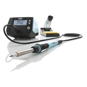 DESCRIPTION: (1) DIGITAL SOLDERING STATION BRAND/MODEL: WELLER/WE1010 INFORMATION: 70W/HEAT-RESISTANT SILICON CABLE RETAIL$: 104.99 SIZE: 5.91"L X 8.8