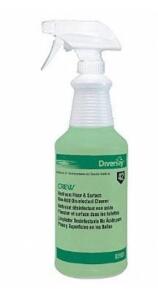 DESCRIPTION: (1) PACK OF (12) TRIGGER SPRAY BOTTLE BRAND/MODEL: DIVERSEY/D03905 INFORMATION: CLEAR/NON-ACID RETAIL$: 54.84 PER PK OF 12 SIZE: 11-3/4"H