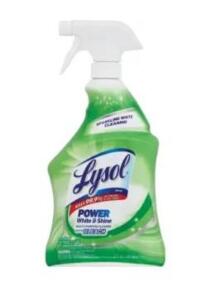 DESCRIPTION: (6) DISINFECTANT ALL-PURPOSE CLEANER BRAND/MODEL: LYSOL/114956 INFORMATION: WITH BLEACH/KILLS 99.9% VIRUSES & BACTERIA RETAIL$: 41.20 PER