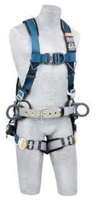 DESCRIPTION: (1) SAFETY HARNESS BRAND/MODEL: EXOFIT #1102385 INFORMATION: BLUE RETAIL$: $465.45 SIZE: 12X12X12 QTY: 1