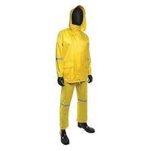 DESCRIPTION: (3) 3 PIECE RAINSUIT BRAND/MODEL: WEST CHESTER #4338 INFORMATION: YELLOW RETAIL$: $157.00 EA SIZE: 4 XL QTY: 3