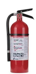 DESCRIPTION: (1) FIRE EXTINGUISHER BRAND/MODEL: KIDDE INFORMATION: RED RETAIL$: $55.00 SIZE: 4 LB QTY: 1