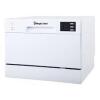 DESCRIPTION: (1) COUNTERTOP DISHWASHER BRAND/MODEL: MAGIC CHEF #MCSCD6W5 INFORMATION: WHITE RETAIL$: $379.00 SIZE: 21" QTY: 1