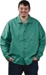 DESCRIPTION: (2) FLAME RESISTANT JACKET BRAND/MODEL: PRO SAFE #42649285 INFORMATION: GREEN RETAIL$: $30.00 EA SIZE: SIZE XL QTY: 2