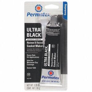 DESCRIPTION: (1) INCREASED OIL RESISTANCE RTV SILICONE SEALANT BRAND/MODEL: PERMATEX #2GXZ4 INFORMATION: BLACK RETAIL$: $12.79 EA SIZE: 5G QTY: 1