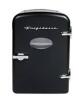 DESCRIPTION: (1) MINI REFRIGERATOR BRAND/MODEL: FRIGIDAIRE INFORMATION: BLACK RETAIL$: $24.00 SIZE: 9 CAN CAP QTY: 1