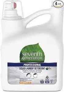 DESCRIPTION: (1) LIQUID LAUNDRY DETERGENT BRAND/MODEL: SEVENTH GENERATION INFORMATION: UNSCENTED RETAIL$: $23.00 EA SIZE: 150 FL OZ QTY: 1