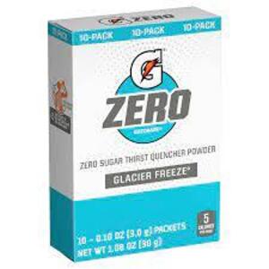 DESCRIPTION: (6) BOXES OF (10) SPORTS DRINK CONCENTRATE BRAND/MODEL: GATORADE INFORMATION: GLACIER FREEZE RETAIL$: $5.00 EA SIZE: 10 OZ QTY: 6