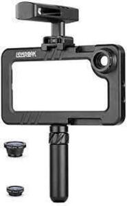 DESCRIPTION: (10) ALUMINUM VIDEO SHOOTING RIG BRAND/MODEL: SEVENOAK #SK-P7 INFORMATION: COMPATIBLE WITH IPHONE 7 RETAIL$: $80.00 EA QTY: 10