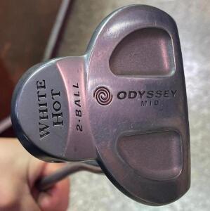 ODYSSEY MID WHITE HOT 2 BALL PUTTER