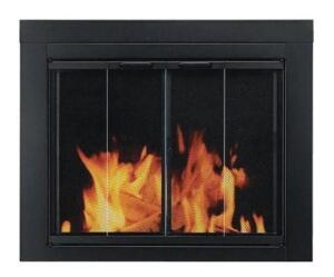 (1) GLASS FIRESCREEN