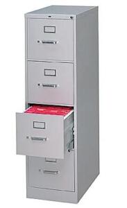 (1) VERTICAL FILE CABINET