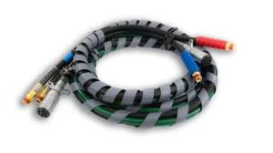 (1) AIR HOSE & ELECTRIC CABLE