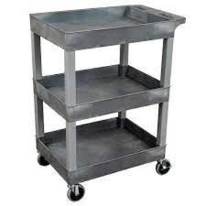 (1) PLASTIC UTILITY CART