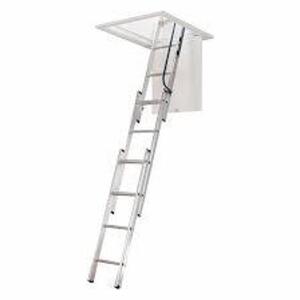 (1) ALUMINUM ATTIC LADDER