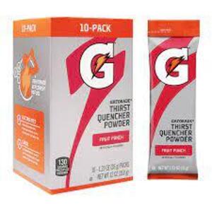 (4) THIRST QUENCHER POWDER STICKS