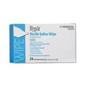 (6) CASES OF (24) PACKS OF STERILE SALINE WIPE