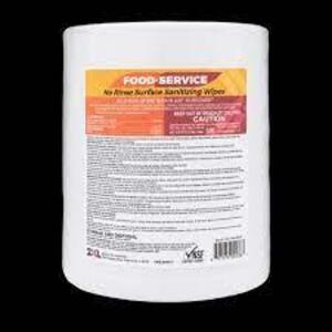 (2) NO RINSE SANITIZING WIPES