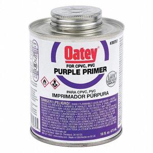 (4) PURPLE PRIMER FOR CPVC PVC