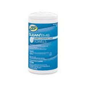 (6) CLEAN EMS SPIRIT 2 DISINFECTANT TOWELS