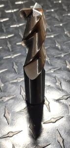 (1) SOLID CARBIDE 2 FLUTE SQ. ENDMILL