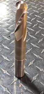 (1) HSS 2 FLUTE BALL END MILL