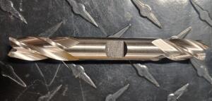 (2) 4 FLUTE COBALT DOUBLE END SQ. END MILLS