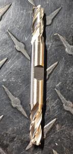 (1) COBALT DOUBLE END SQ. END MILL