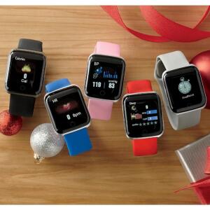 (2) SMART WATCHS - (1) BLACK & (1) GRAY