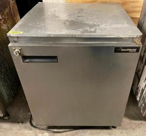 DELFIELD 407CA SINGLE DOOR UNDER COUNTER COOLER