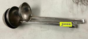 (3) ASSORTED STAINLESS LADLES