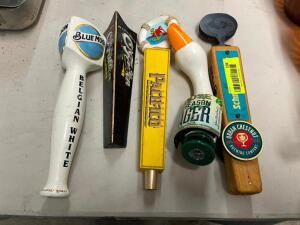 (5) ASSORTED TAP HANDLES