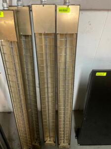 (2) 48" RADIATEUR TUBE QUARTZ HEATERS