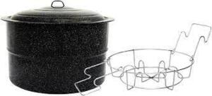 DESCRIPTION: (1) MINI CANNER WITH JAR RACK BRAND/MODEL: GRANITE WARE INFORMATION: BLACK RETAIL$: $40.00 EA SIZE: 11.5 QT QTY: 1