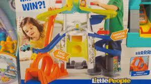 DESCRIPTION: (1) LAUNCH AND LOOP RACEWAY PLAYSET BRAND/MODEL: FISHER PRICE RETAIL$: $60.00 EA QTY: 1