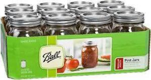 DESCRIPTION: (3) PACKS OF (12) MASON JARS BRAND/MODEL: BEALL INFORMATION: CLEAR RETAIL$: $12.99 EA SIZE: 12PT QTY: 1