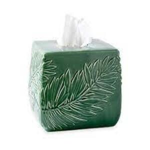 DESCRIPTION: (1) TISSUE BOX BRAND/MODEL: INDOOR GARDEN INFORMATION: GREEN RETAIL$: $29.99 EA QTY: 1