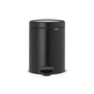 DESCRIPTION: (1) TRASH CAN WITH STEP LID BRAND/MODEL: BGH #BHS126496320030 INFORMATION: BLACK RETAIL$: $15.00 EA SIZE: 5L QTY: 1